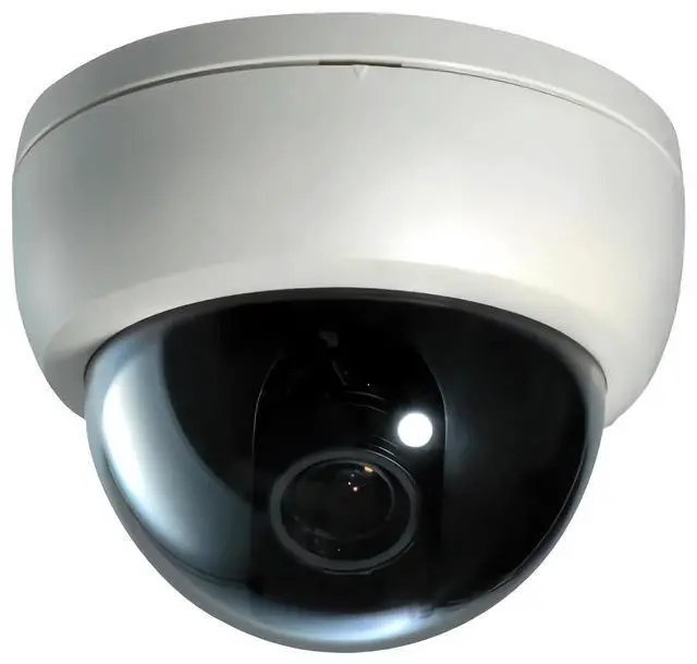 Alt view image 2 of 2 - XDM-202 HD-SDI 2MP 1080p Indoor Super-Dome Camera, 3 Axis, 3.6mm Megapixel Lens, WHITE
