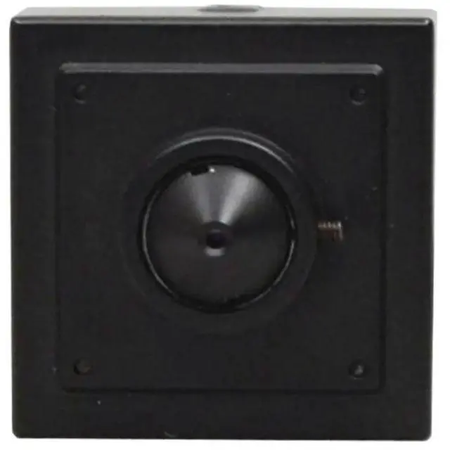 Alt view image 3 of 5 - Eyemax TSQ-002P-B HD-TVI Square Case Camera, 3.7 mm Pinhole Lens, UTC, DC 12V
