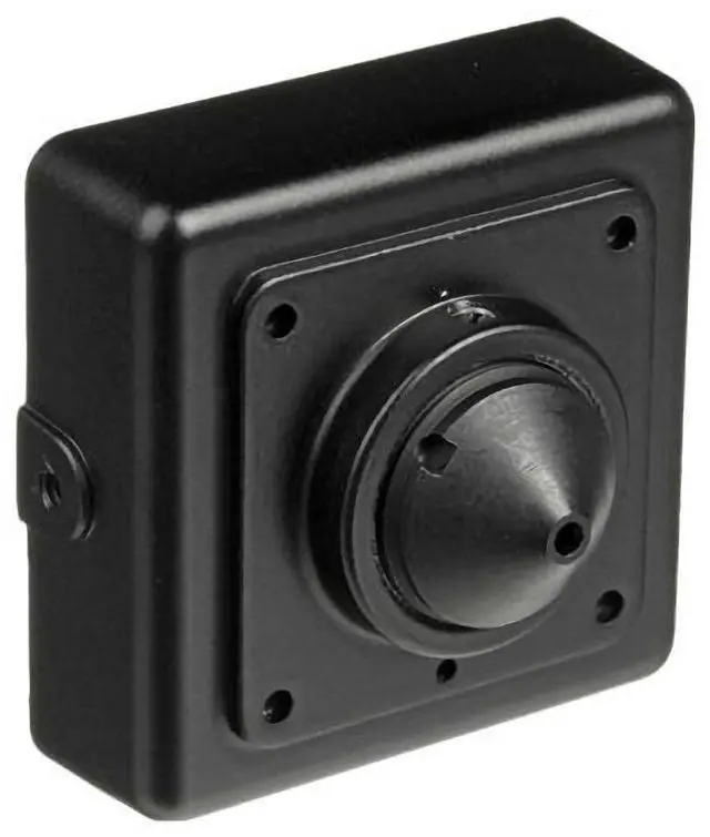 Alt view image 5 of 5 - Eyemax TSQ-002P-B HD-TVI Square Case Camera, 3.7 mm Pinhole Lens, UTC, DC 12V