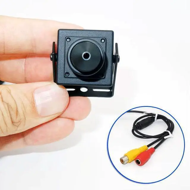 Alt view image 4 of 5 - Eyemax TSQ-002P-B HD-TVI Square Case Camera, 3.7 mm Pinhole Lens, UTC, DC 12V