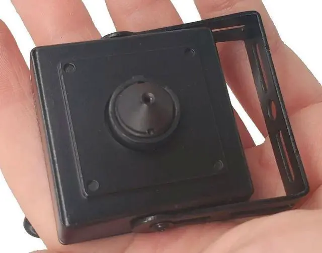Alt view image 2 of 5 - Eyemax USQ-002P-B37 EX-SDI Square Case Camera 1 2.7 2 Megapixel 1080P 3.7 mm Pinhole Lens Mini Hidden Camera