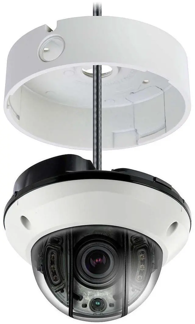Alt view image 2 of 3 - Eyemax UVI-8712V Anti-IR Reflection 4K EX-SDI/HD-SDI STORM® IP68 3.6~10 mm varifocal Dome Camera