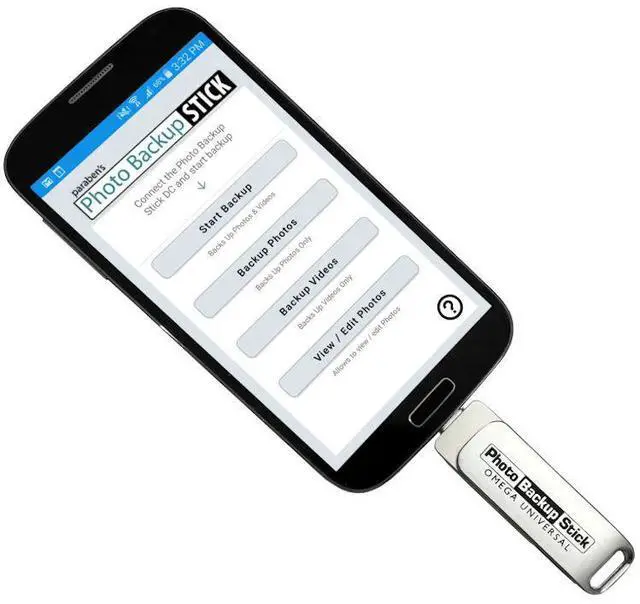 Alt view image 6 of 6 - PBN-TEC PBN-OU-512 Photo Backup Stick Omega