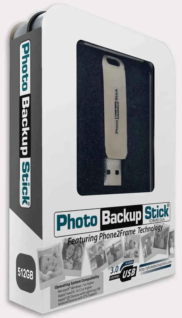 Main image of PBN-TEC PBN-OU-512 Photo Backup Stick Omega