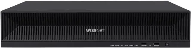 Alt view image 2 of 4 - Hanwha Techwin XRN-1620SB1 8K NVR with 16 Channels and up to 24 TB Storage 16 Terabyte Hard Drive