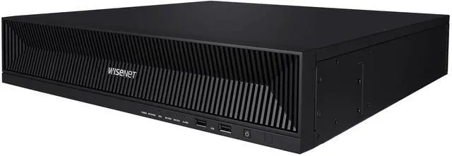 Alt view image 3 of 4 - Hanwha Techwin XRN-1620SB1 8K NVR with 16 Channels and up to 24 TB Storage 24 Terabyte Hard Drive