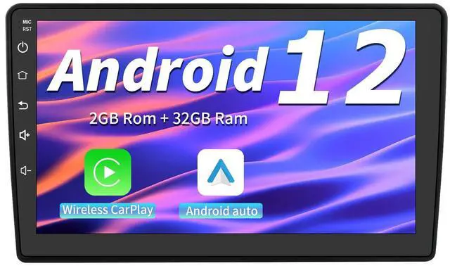 Alt view image 7 of 7 - litillbuly Android 13 [2GB+32GB] Car Radio Stereo Compatible for Jeep Wrangler JK Gand Cherokee Dodge Ram 1500 with Wireless CarPlay Android Auto