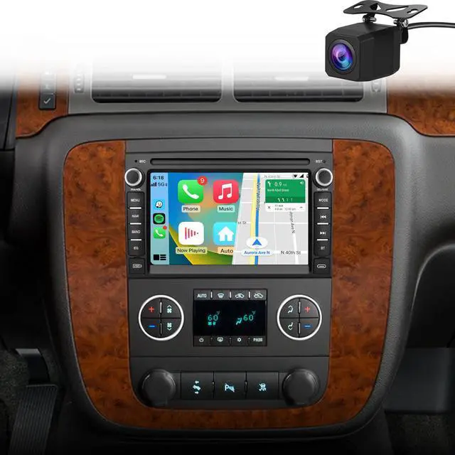 Main image of litillbuly AWESAFE Android 13 Car Radio Stereo 7 inch Touchscreen for Chevrolet Silverado Tahoe GMC Sierra Yukon with Backup Camera & Bluetooth & Built-in Wireless CarPlay & Android Auto