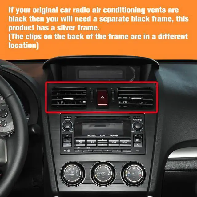 Alt view image 3 of 7 - litillbuly Car Radio Stereo for Subaru Forester WRX Impreza 2015-2018, 9 inchAndroid 13 Head Unit Car Stereo with Carplay/Android Auto Bluetooth