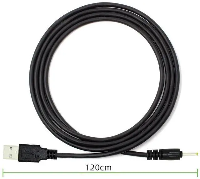 Alt view image 4 of 7 - USB 2.0 Type A Male to DC 2.35mm 2.50mm 0.7mm Power Plug 5V Cable 100cm 18AWG for Tablet