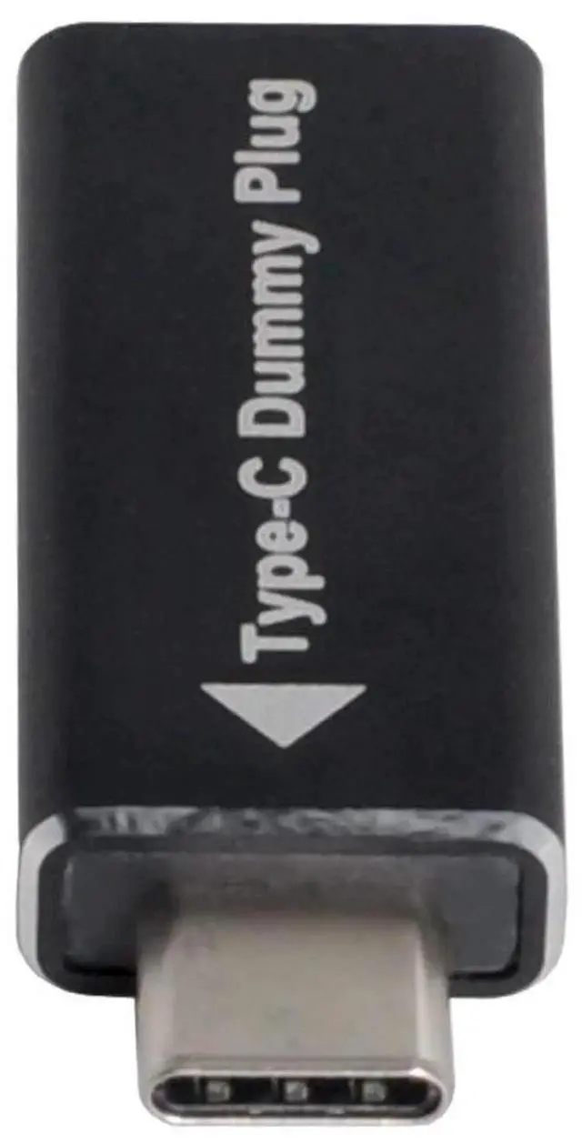 Alt view image 4 of 6 - USB-C Display Adapter, CY USB-C Dummy Plug Virtual Display Emulator, 1920x1080p@60Hz, Compatible with Desktop, Laptop, Windows, OSX, Linux