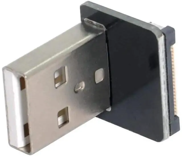 Alt view image 4 of 7 - USB 2.0 Male 90 Degree UP Angled Flat Connector Support 480Mbps Data Transfer 5V Charging for Ribbon Cable,Raspberry Pi, GoPro,Drone, Camera, Gimbal