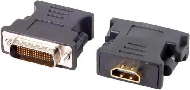 Alt view image 3 of 6 - LFH DMS-59pin Male to HDMI 1080P Female Extension Adapter for PC Graphics Card