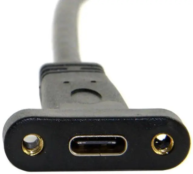 Alt view image 7 of 7 - USB 3.1 Gen 2 10Gbps USB Type-E Motherboard to USB C Front Panel Header Extension Cable Adapter with 12cm PCI-E Bracket