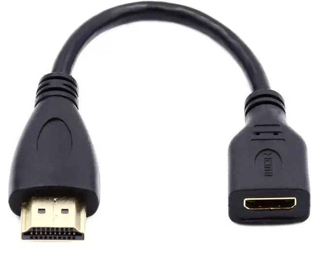 Main image of CY Mini HDMI Cable,Mini HDMI Type C Female to HDMI Type A Male Extension Cable for Camera HDTV 4K 1080P 15cm