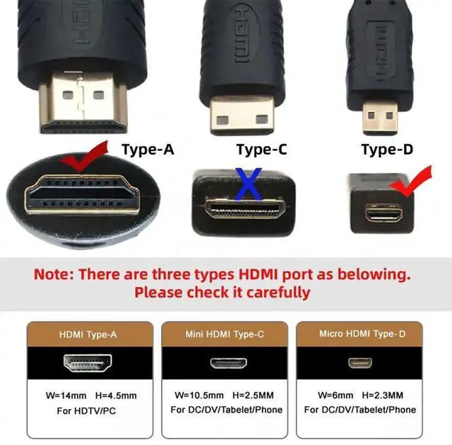 Alt view image 2 of 6 - HDMI Stretch Coiled Cable HDMI 1.4 to Micro HDMI 4K 60hz Extension Cable