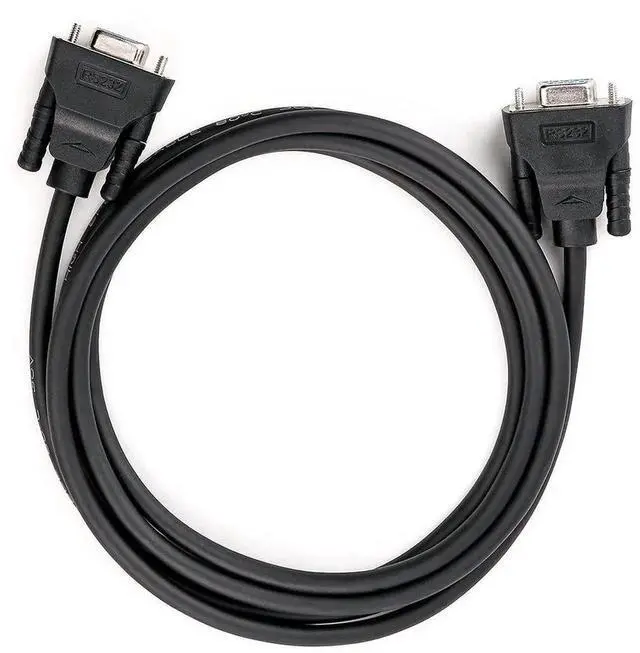 Alt view image 6 of 7 - DTech 5 Feet RS232 Serial Cable Female to Female 9 Pin Straight Through (Black, 1.5 Meter)