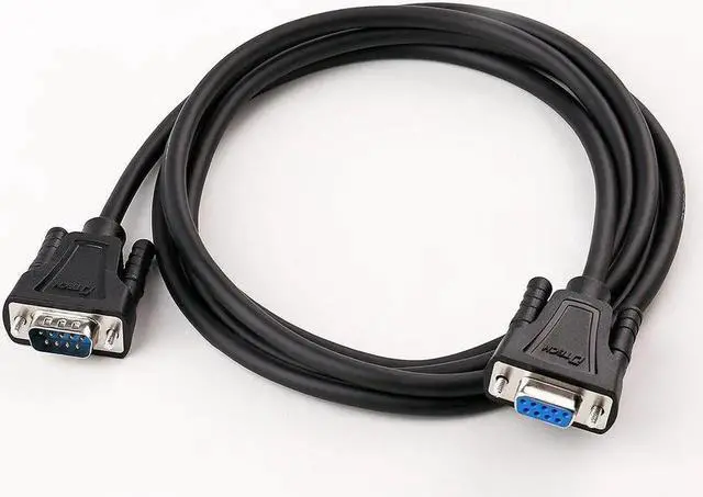Alt view image 4 of 7 - DTech 5ft RS232 Serial Cable Extension Male to Female 9 Pin Straight Through
