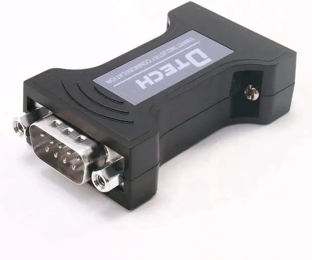 Alt view image 3 of 5 - DTECH Port Powered RS232 to RS232 Serial Port Isolator Optic Electric Adapter to Protect You PC and RS-232 Device