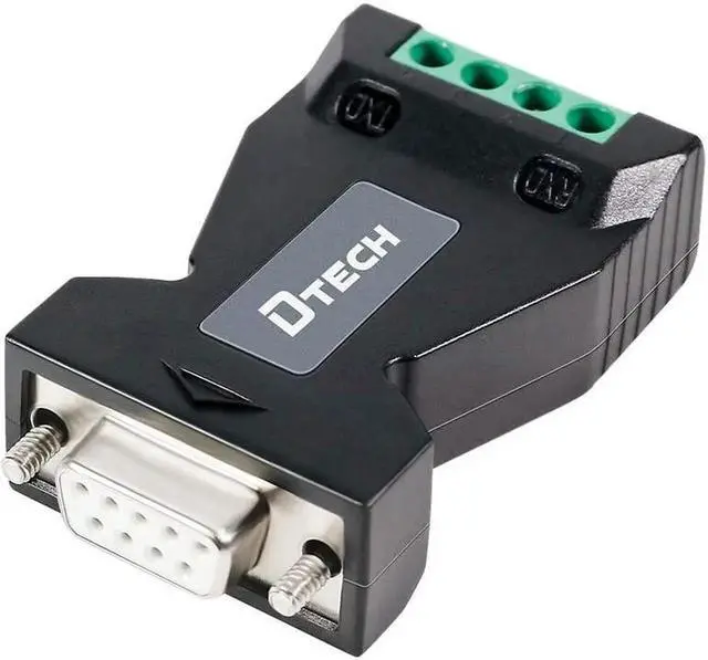 Alt view image 4 of 7 - DTECH RS232 to RS485 Converter Serial Adapter with 4 Position Terminal Block for Long Haul Data Communication Supports 600W Anti-Surge