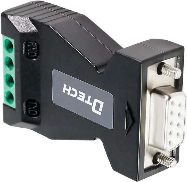Alt view image 3 of 7 - DTECH RS232 to RS485 Converter Serial Adapter with 4 Position Terminal Block for Long Haul Data Communication Supports 600W Anti-Surge
