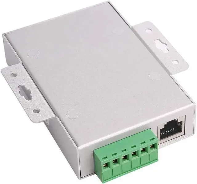 Alt view image 3 of 6 - DTECH Bi-Directional Active RS232 to RS485 RS422 Serial Converter with Surge Protection 600W 15KV ESD DB9 to RJ45 Phoenix Contacts Adapter Power Supply TX RX LEDs for Long Haul Data Communication