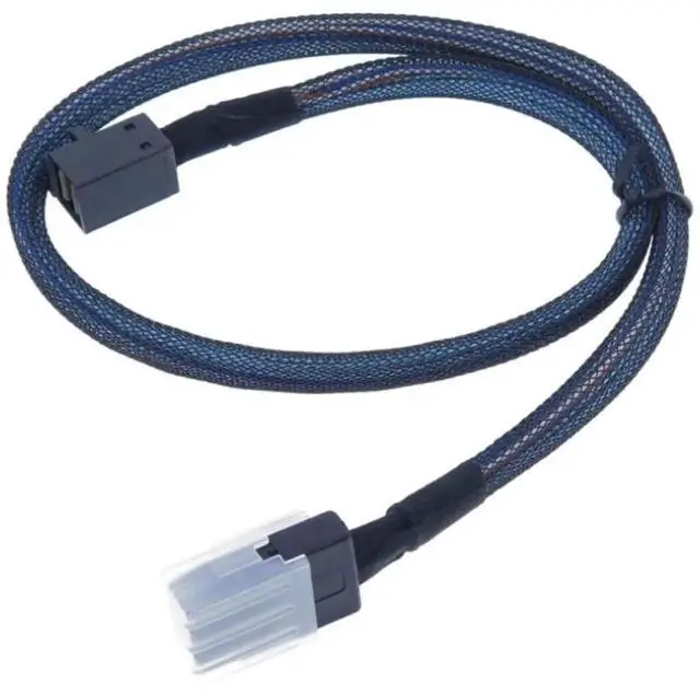 Alt view image 2 of 6 - Mini SAS SFF-8087 to Mini SAS HD SFF-8643 High-Speed Internal Server Cable (59.05, Inches)