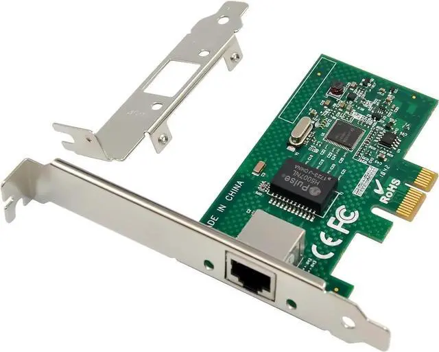 Alt view image 2 of 7 - Giga-bit Network Card PCIe 1000M PCI Express Ethernet Adapter with in-tel I210AT LAN NIC Card for Support PXE for Windows/Windows Server/Linux(Lightning Protection Design)