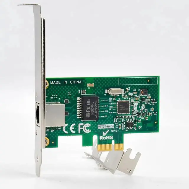 Alt view image 7 of 7 - Giga-bit Network Card PCIe 1000M PCI Express Ethernet Adapter with in-tel I210AT LAN NIC Card for Support PXE for Windows/Windows Server/Linux(Lightning Protection Design)