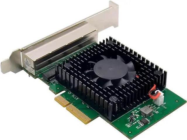Main image of Quad-Port 2.5 GbE Network Adapter PCIe 3.1 with in-tel I225-V 2500/1000/100Mbps 4-Port PCI Express Giga-bit Ethernet NIC Card RJ45 LAN Controller for Windows 10/11 with Low Profile Bracket