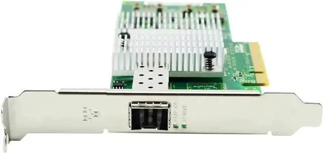 Alt view image 6 of 7 - 10Gb PCI-E X8 X16 Network Card 10 Gigabit SFP+ Port Ethernet Fiber NIC Card Support Windows Server, Win 7/8/10/Visa, Linux, VMware (Single SFP+ Port)