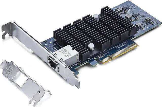 Main image of 10Gb RJ45 PCI-E Network Card NIC, Compare to Intel X540-T1, with Intel X540-BT2 Chip, Single RJ45 Ports, PCI Express X8, Ethernet Converged Network Adapter Support Windows/Linux/VMware