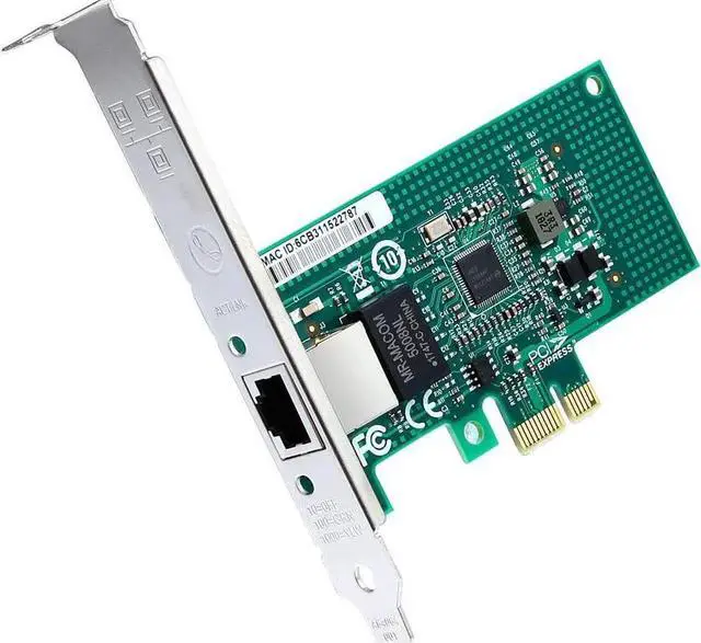 Main image of 1.25G Gigabit Ethernet Server Network Adapter(NIC)?with Intel I210 Controller - 10/100/1000 Ethernet Network Card Compatible for Intel I210-T1, RJ45 Copper Single-Port, PCI-Express 2.1 X1