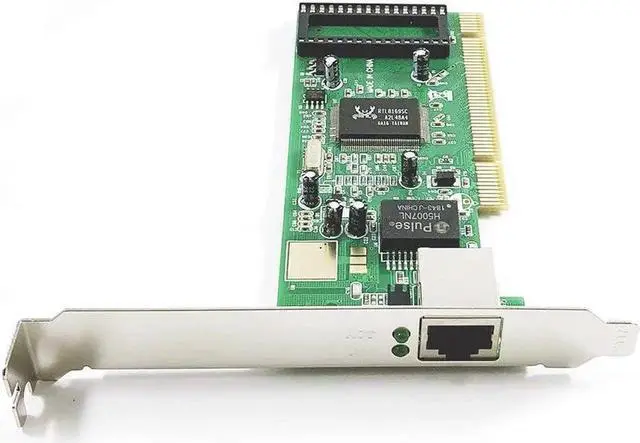 Alt view image 3 of 6 - XM-NA3500 1-Port PCI 10/100/1000Mbps Gigabit Ethernet PCI Network Card / Network Adapter, Realtek RTL8169SC Chipset, Windows 10 & Linux Supported