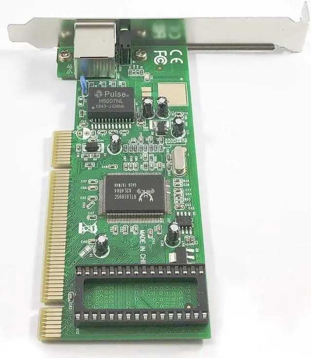 Alt view image 2 of 6 - XM-NA3500 1-Port PCI 10/100/1000Mbps Gigabit Ethernet PCI Network Card / Network Adapter, Realtek RTL8169SC Chipset, Windows 10 & Linux Supported