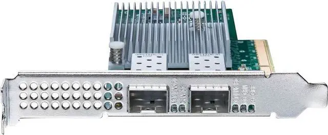 Alt view image 3 of 6 - 10Gb PCI-E NIC Network Card, Dual SFP+ Port, with original Intel X710-BM2, PCI Express Ethernet Lan Adapter Support Windows Server/Windows/Linux/ESX, Compare to Intel X710-DA2
