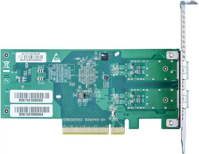 Alt view image 5 of 6 - 10Gb PCI-E NIC Network Card, Dual SFP+ Port, with original Intel X710-BM2, PCI Express Ethernet Lan Adapter Support Windows Server/Windows/Linux/ESX, Compare to Intel X710-DA2