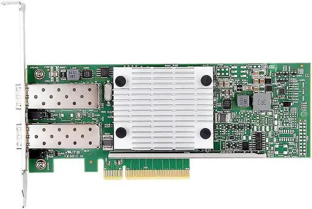 Alt view image 6 of 7 - 10Gb PCI-E NIC Network Card, with Broadcom BCM57810S Chipset, Dual SFP+ Port, PCI Express Ethernet LAN Adapter Support Windows Server/Windows/Linux/VMware