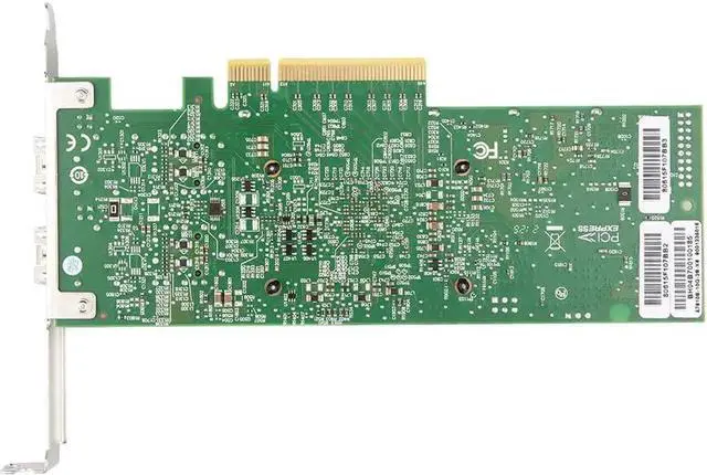 Alt view image 7 of 7 - 10Gb PCI-E NIC Network Card, with Broadcom BCM57810S Chipset, Dual SFP+ Port, PCI Express Ethernet LAN Adapter Support Windows Server/Windows/Linux/VMware