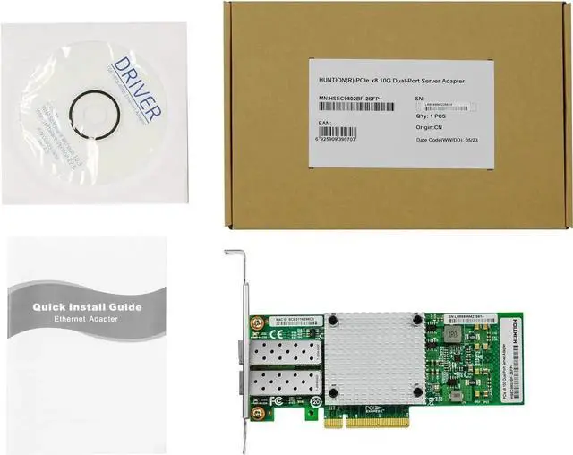 Alt view image 7 of 7 - Gigabit Network Card, 10/100/1000Mbps Dual-Ports RJ45 Copper Ethernet Adapter, with Intel I350 Chip, PCI-Express X1 NIC Support Windows Server/Linux/VMware