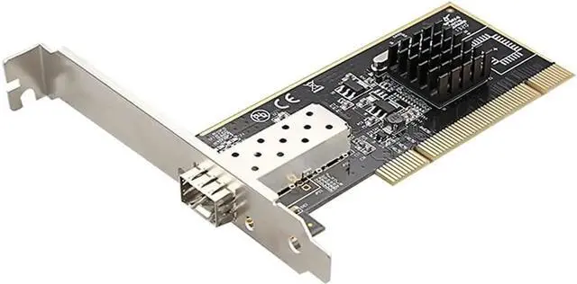 Main image of diewu TXA087 1000Mbps PCI SFP Network Card Gigabit Ethernet LAN Adapter Fully Shielded SFP Slot with Intel 82545 Chip Support Windows Server/Linux/VMware