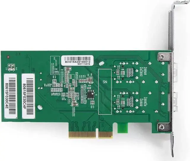 Alt view image 6 of 6 - 1.25G Gigabit Ethernet Server Adapter Network Card, with Intel I350 Controller, Dual SFP Ports, Compare to I350-F2, Support Windows Server/Linux/Freebsd/VMware