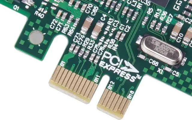 Alt view image 3 of 4 - 10/100/1000Mbps Gigabit Ethernet Network Interface Card (NIC) Single Copper RJ45 Port, with Broadcom BCM5751 Chip, Compare to BCM5751-T1, PCIE X1,Support Windows/Windows Server/Linux