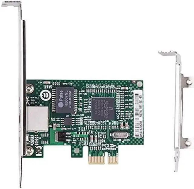 Alt view image 2 of 4 - 10/100/1000Mbps Gigabit Ethernet Network Interface Card (NIC) Single Copper RJ45 Port, with Broadcom BCM5751 Chip, Compare to BCM5751-T1, PCIE X1,Support Windows/Windows Server/Linux
