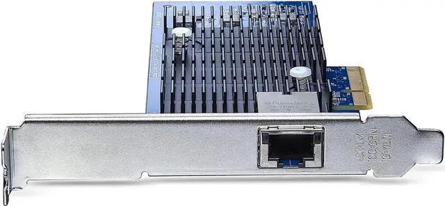 Alt view image 2 of 6 - 10Gb RJ45 PCI-E Network Card NIC, Compare to Intel X550-T1, with Intel X550-AT Chip, Single RJ45 Port, PCI Express 3.0 X4, Ethernet Converged Network Adapter Support Windows/Linux/VMware