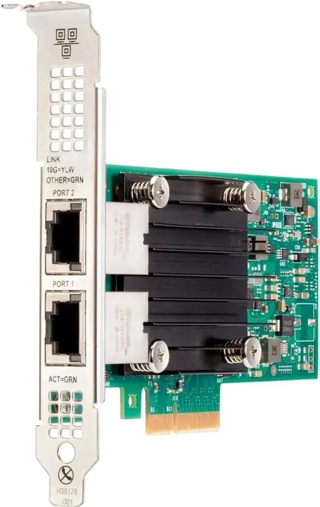 Main image of 817738-B21 562T - Network adapter - PCIe 3.0 x4 - 10Gb Ethernet x 2 - for ProLiant ML110 Gen10, ML350 Gen10