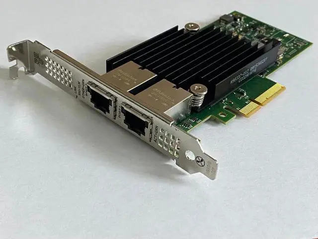 Alt view image 4 of 5 - 817738-B21 562T - Network adapter - PCIe 3.0 x4 - 10Gb Ethernet x 2 - for ProLiant ML110 Gen10, ML350 Gen10