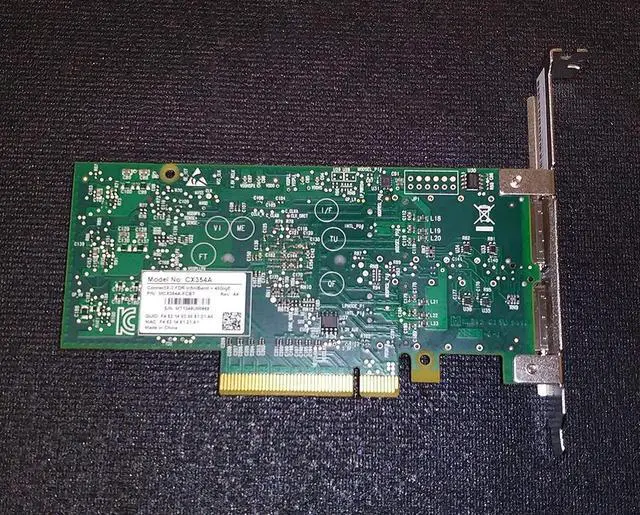 Main image of Mellanox MCX354A-FCBT CONNECTX-3 Vpi 40GBE PCIE3.0 X8 8GT/S 2-Ports Qsfp FDR Ib 56GB/S CONNECT-3 Adp