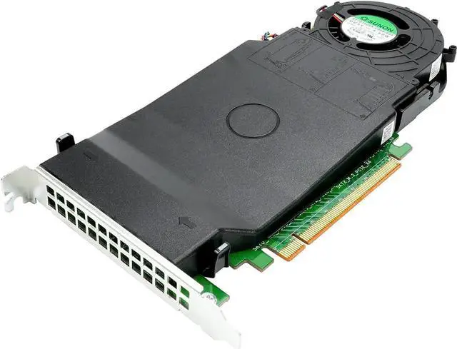 Alt view image 3 of 7 - M.2 NVME PCIE3.0 x4 Solid State Storage Adapter Card with Fan Fit for DELL T5810 T5820 T7810 T7910 R7910 T7820 T7920 Workstation and 13G R630 R730 14G R540 R740 R640 Server 06N9RH 6N9RH 080G5N 80G5N
