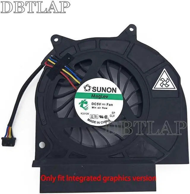 Alt view image 6 of 6 - Fan for DELL Latitude E6430 Integrated Graphics Laptop Cooling Fan 4 Pins DP/N 00XDK0 CN-00XDK0